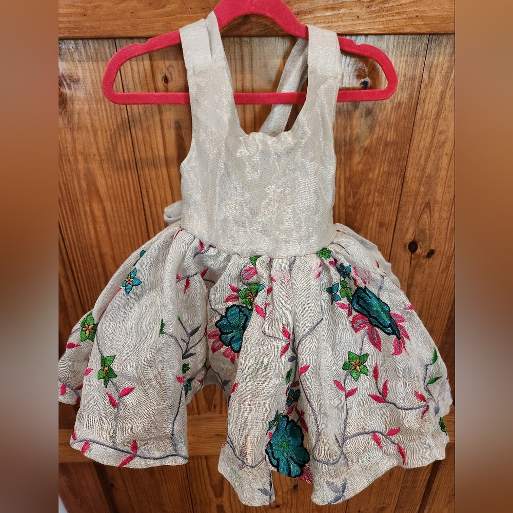 Floral Embroidered Dress